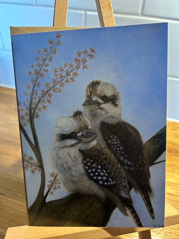 5x7 inch Kookaburra Card