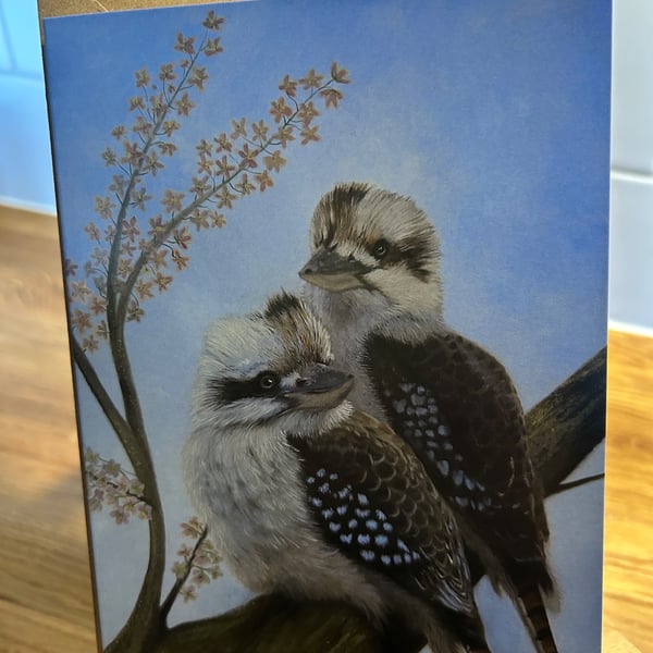 5x7 inch Kookaburra Card