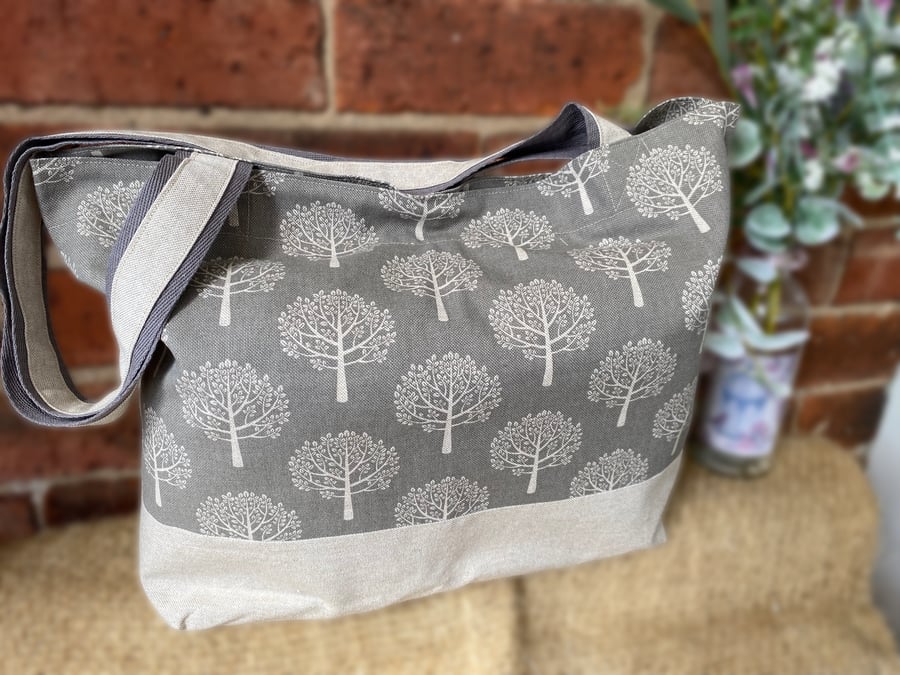 Mulberry Trees Organiser Two Tone Shopper