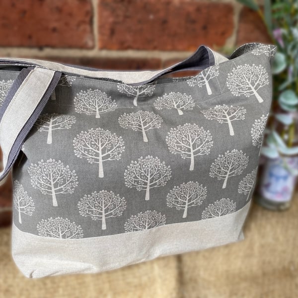 Mulberry Trees Organiser Two Tone Shopper