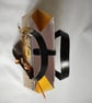 Golden Leopard Print - Retro 1950s handbag Style Keepsake Gift Box  - Image 3
