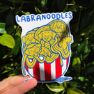 Labranoodles Die Cut Sticker