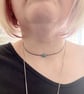 Crystal Cord Choker Necklace, Gemstone, Summer, Beach, Boho Jewellery, Witchy - Image 3