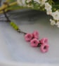 Pink flowers necklace - Image 5