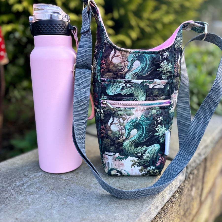 H20 Water Bottle Bag - Dragons 