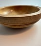 Sycamore Bowl with beaded and texture outside - Image 3