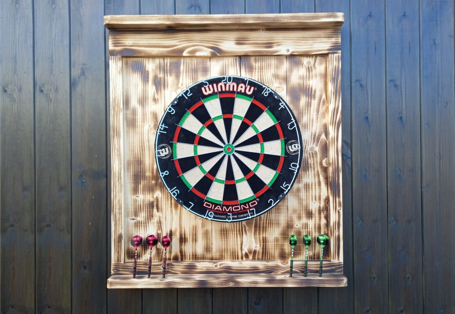 Wooden Dart Board Surround 