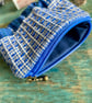 Handmade Fabric Coin Purse, Small  Zipper Pouch  - Image 5