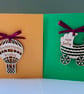 Blank card with detachable wooden 'Anniversary wishes' balloon decoration - Image 8