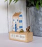 Handmade Tiny Oak Cottage Home Decor 'All At Sea' - Image 2