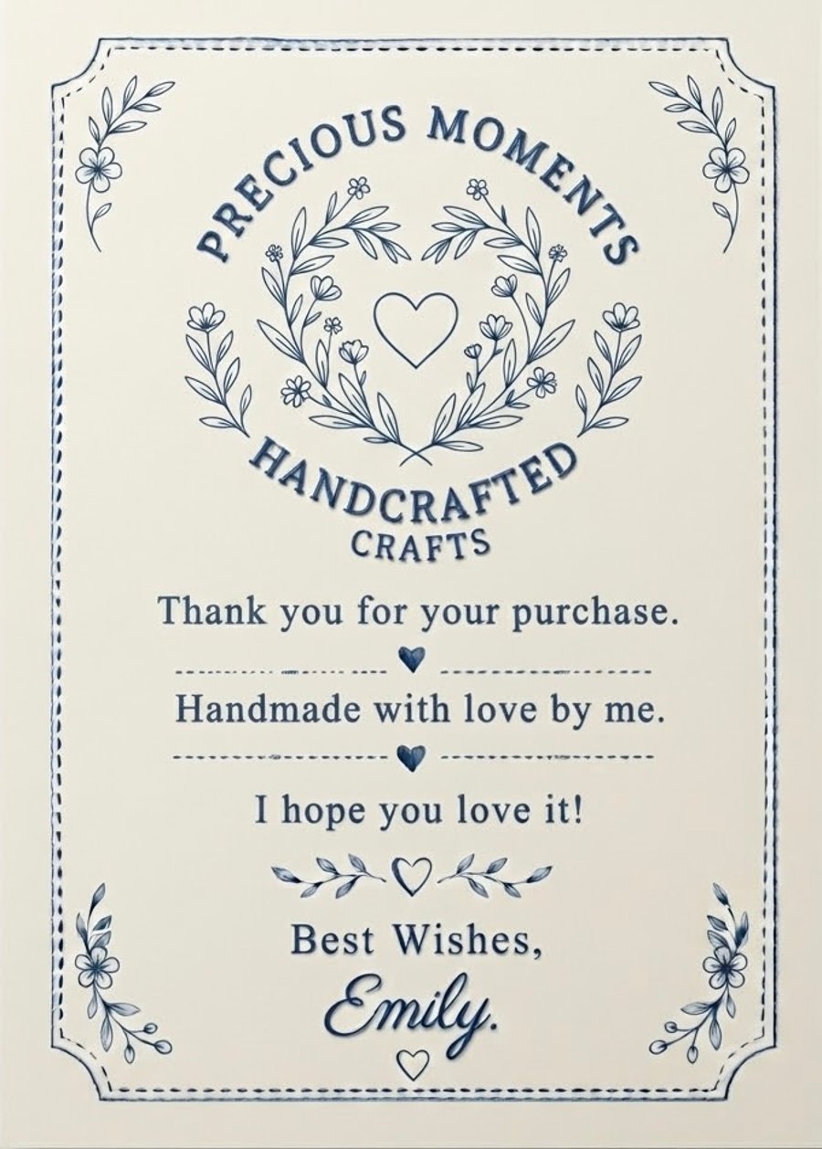 Thank you notes for Emily