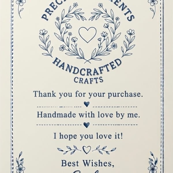 Thank you notes for Emily