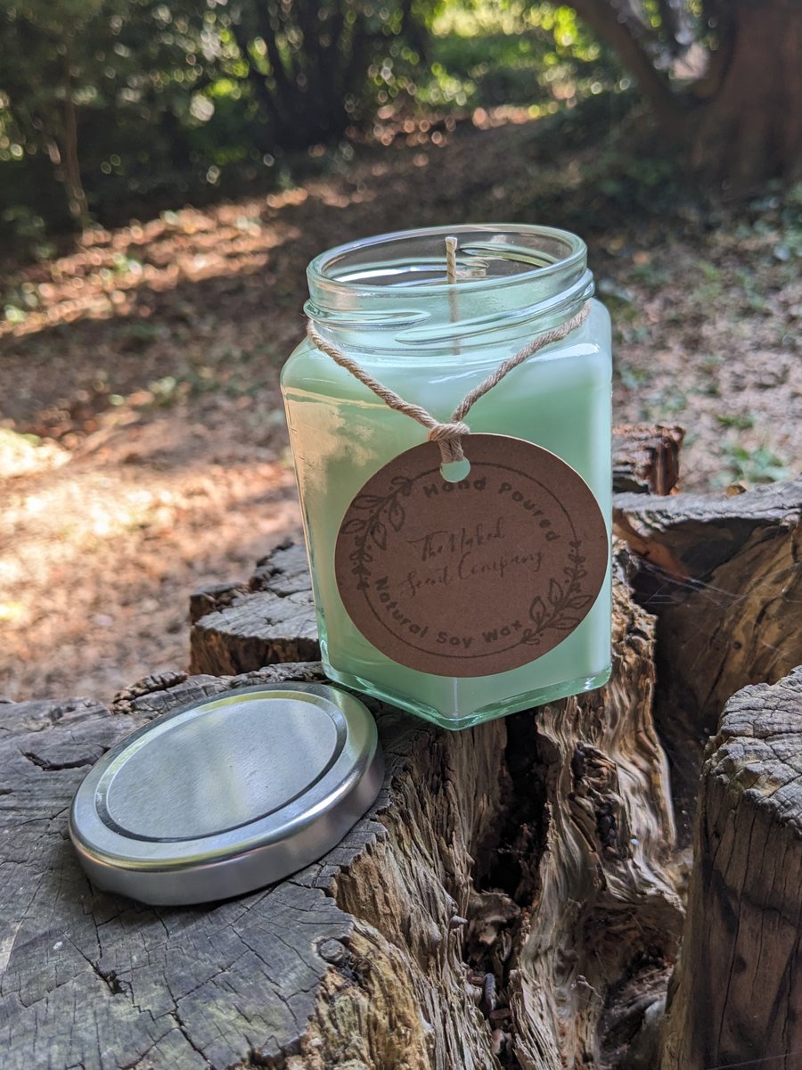 WOODLAND WALK SCENTED, HAND POURED, SOY WAX CANDLE – 220G