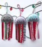 Festive Christmas Jellyfish Tree Decoration - Image 1