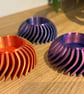 Iridescent 3D Printed Tea Light Holder - Contemporary Bicolour Candle Holder