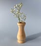 Small, wooden bud vase – for dried flowers. - Image 2