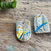 Handmade Ceramic Drop Earrings