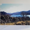 Lakeland scene - landscape greeting card