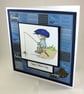 Handmade Father's Day card - the fisherman - Image 5