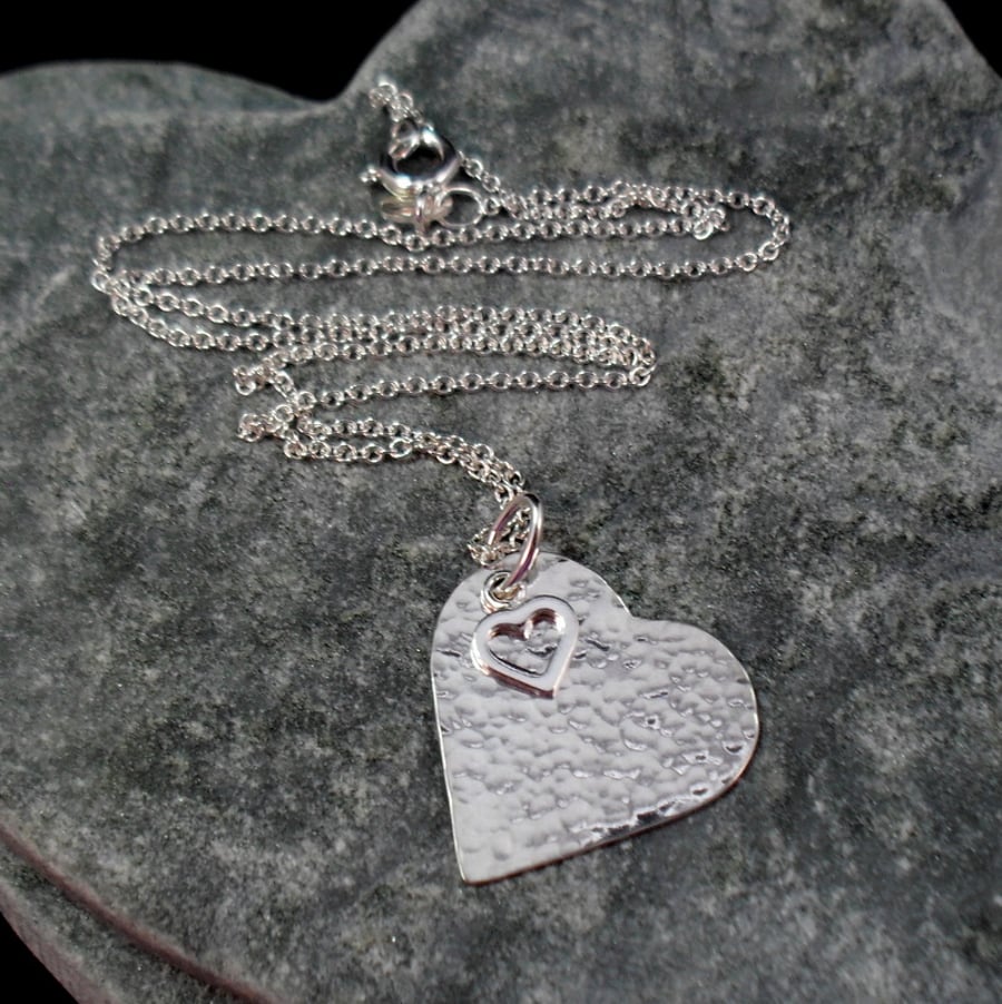 Sterling Silver Heart Pendant