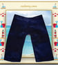 Reserved for Zipporah - Navy Corduroy Trousers - Image 1