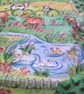 Colourful Farmyard Adult Apron - Image 5