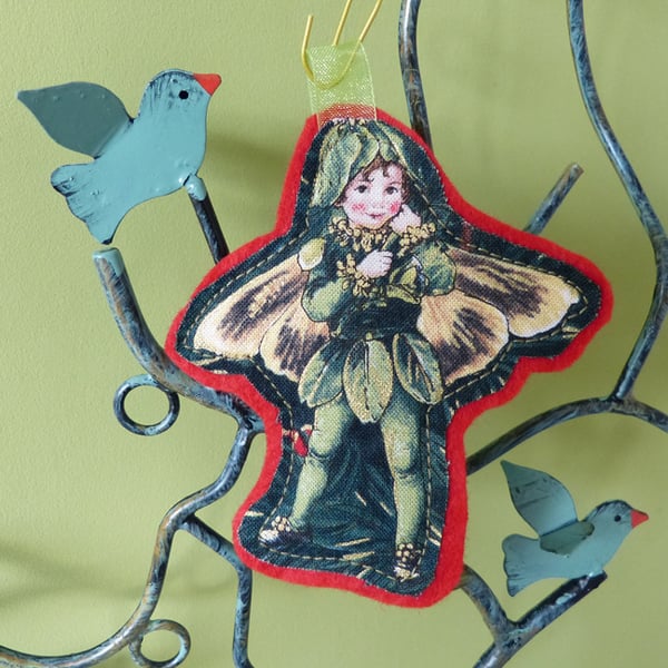 Flower Fairies - The Box Tree Fairy - Christmas decoration