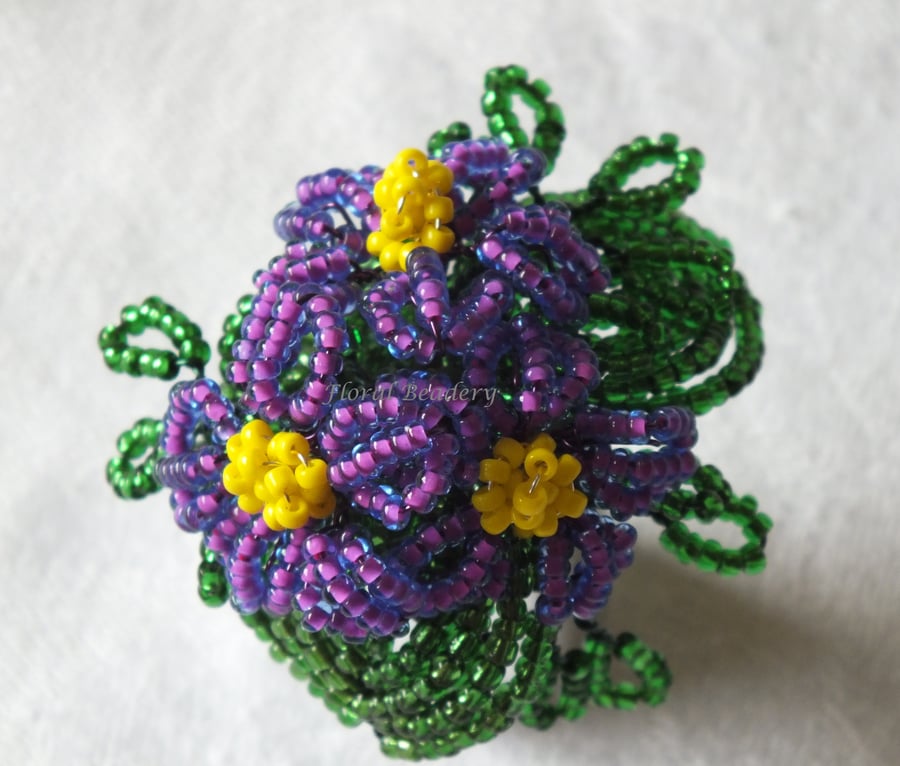 Miniature French Beaded Primrose