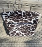 Animal print fabric peg bag - Image 2