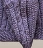 Hand Knitted Matching Set Of Vintage Style Jacket and Beret - Fits Age 3-4 years - Image 8