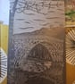 'Ironbridge'. An original handprinted linoprint of Ironbridge in Shropshire. - Image 8