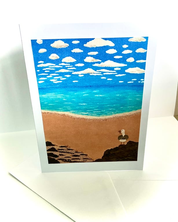 Seascape with Seagull 