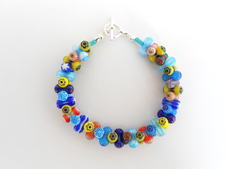 SALE!! Millefiori Bracelet (was 12 pounds now 10)