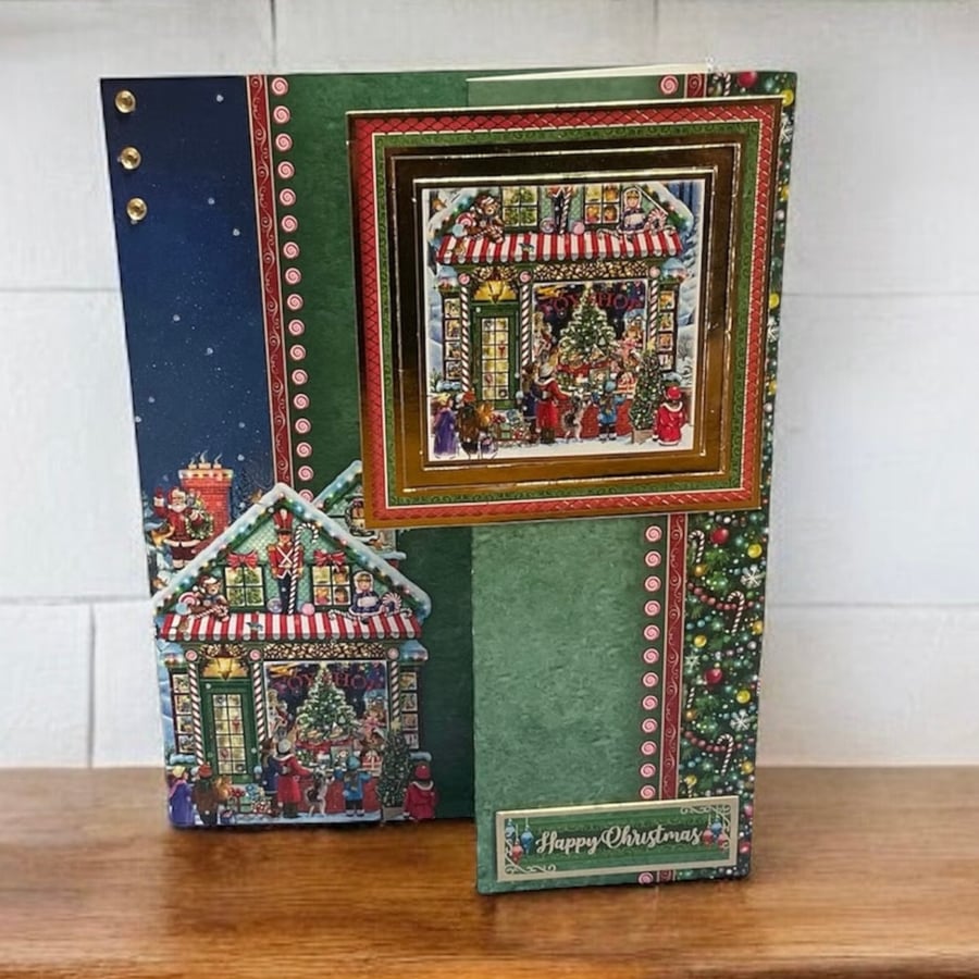 Luxury Toy Shop Christmas card.