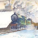 Newcastle and Carlisle Railway Christmas cards
