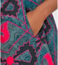 Handmade African Print Cotton Wrap Skirt with Pockets – Size 14 - Image 5