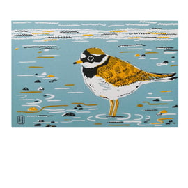 Ringed Plover screenprint