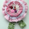 Rosette style corsage