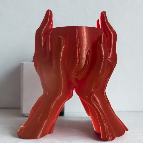 The Keeper's Cupped Hands