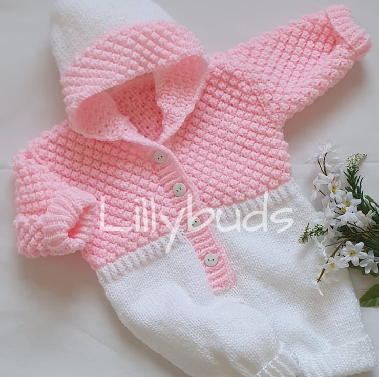 Jelly Bean - Knitting pattern for baby's all in... - Folksy