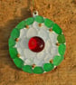 Sea glass Christmas ball hanger - Image 3