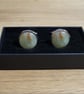 Hand turned resin insert cufflinks - Image 2