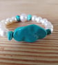 Handmade bracelet made using pre-loved beads. - Image 2