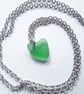 Heart-Shaped Seaglass Pendant  - Image 4