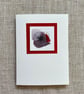 Greeting card, blank, hand painted abstract art card, original art. - Image 3