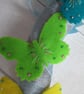 Rainbow Butterflies Hanging Wreath Decoration - Image 4