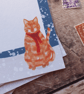 Ginger Cat in the Snow Gift Notes - Image 1