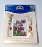 The Canterbury Bell fairy, DMC Cross stitch kit. 