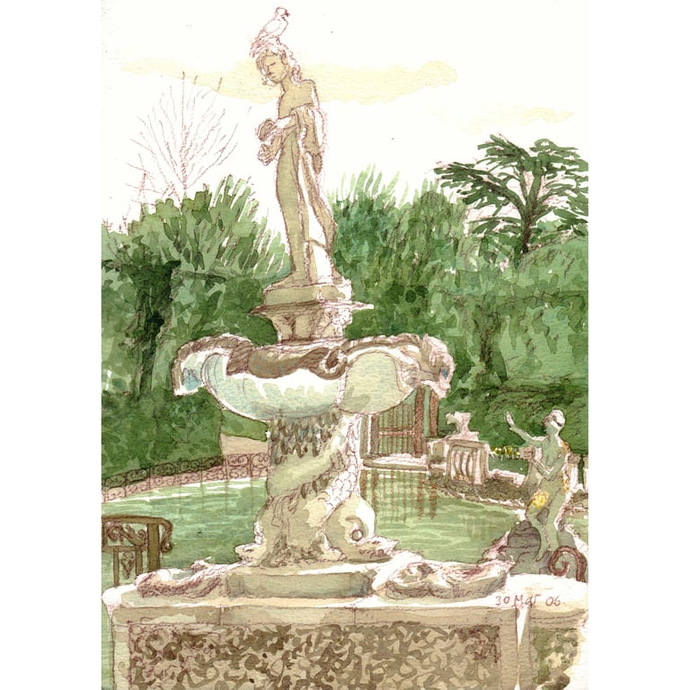 Boboli Gardens, Florence, A4 and A5