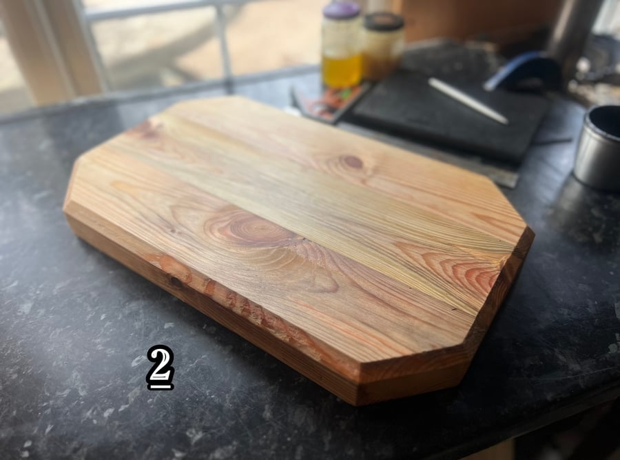 Handmade chunky chopping board 